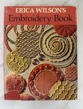 Embroidery Book by Erica Wilson 1973 Hardcover Dust Jacket Preowned
