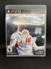 FIFA 18 - Legacy Edition (Sony PlayStation 3, 2017) PS3 CIB Complete