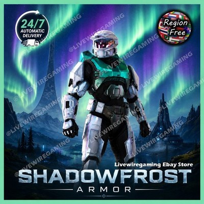 Halo Campaign Evolved x UniDays Promotion ShadowFrost Armor Skin Collectors Item