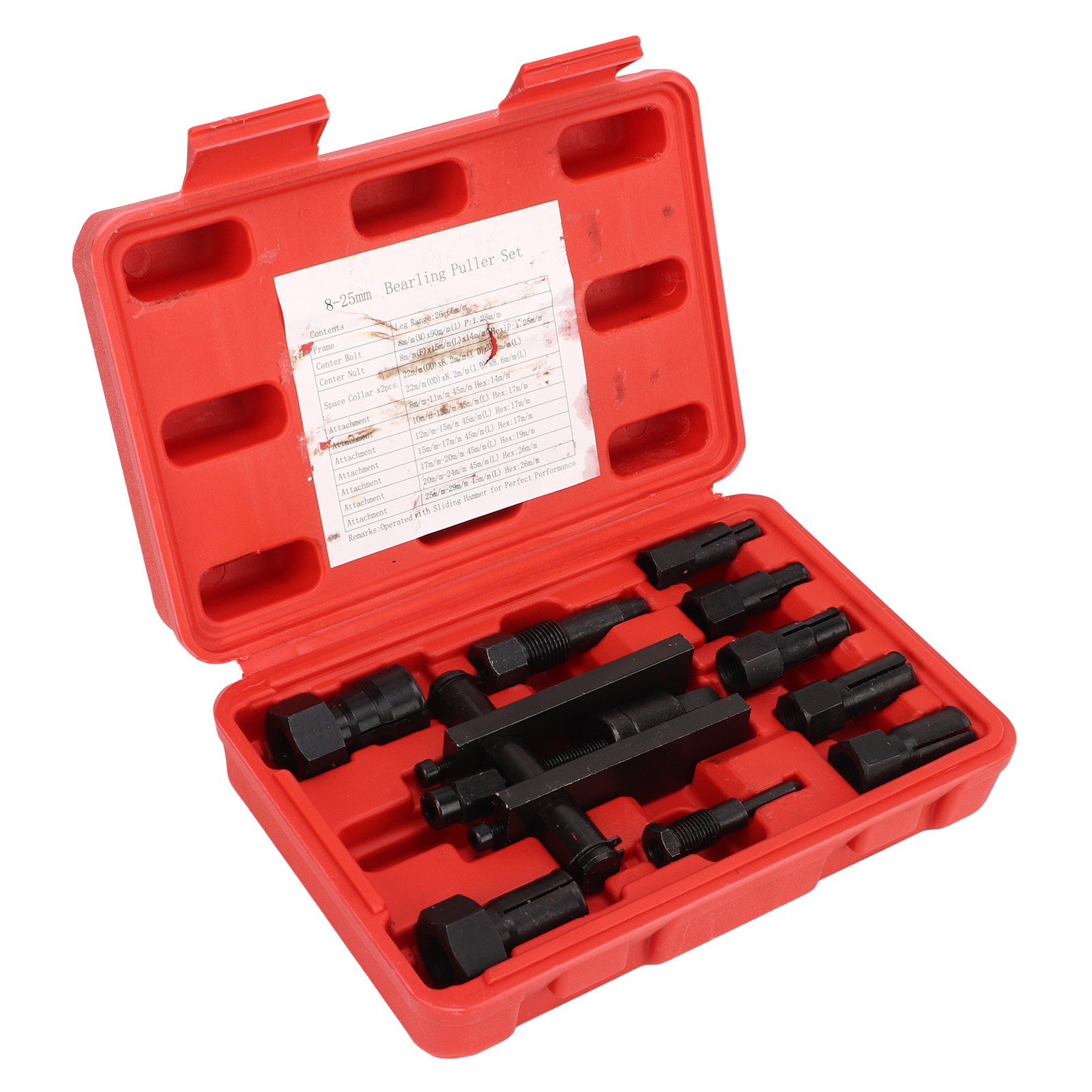 10Pcs Motorcycle Bearing Puller Robust Tool For Easy Removal Of Bearings