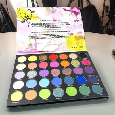 Morphe Mickey & Friends Eyeshadow Palette Truth Be Bold Disney New Makeup Bright