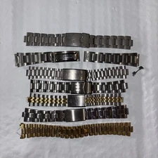 MISSING PARTS 7 VTG/Modern Watch Bracelet Lot Steel Kreisler Seiko JB Champion