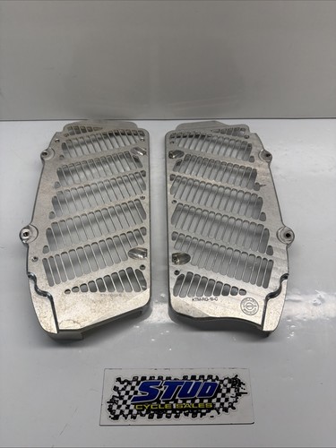 Bullet Proof Designs Radiator Guards - Silver KTM-RG-19-SIL USED