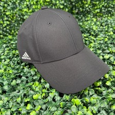 Adidas Youth Performance Golf Hat Black Adjustable Snapback Cap H57139 NEW