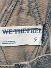 Free People Ziggy Shortall Size S Denim Overalls Shorts Baggy — photo 2