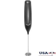Handheld Milk Frother Electric Foam Maker Tool Lattes Shakes Desserts Coffee New