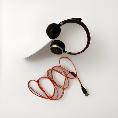 Jabra Evolve 40 UC Optimized Professional Wired Mono Headset - Black