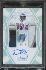 Donovan Mcnabb 2024 Flawless Auto Autograph Patch Philadelphia Eagles 3/20