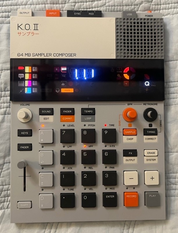 Teenage Engineering EP-133 KO II w UNIQUE MISPRINT, 1st run, orig packaging