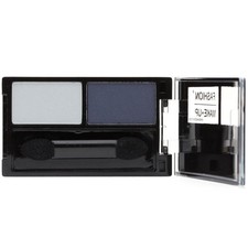 FASHION MAKE-UP - Maquillage Yeux - Ombre à paupières Duo - Argent Bleu Nuit