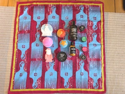 LUSH Bundle Duschgel Set Körperpflege, abgelaufen 