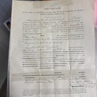 Civil War Letter 13th Massachusetts Joseph H. Twitchell Medical Release Wounded