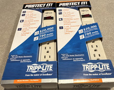 Tripp Lite Protect It TLP604 6-Outlet 790J Surge Protector 4ft White