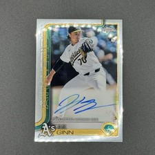 2025 Topps Chrome - Rookie Autographs JT Ginn #RA-JTG (AU, RC)