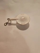 Tupperware Mini Colander Strainer Keychain White Rare Ultimate Collector Item