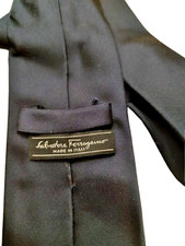 Cravatta Ferragamo blu notte