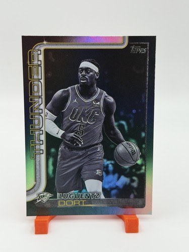 Luguentz Dort – 2025-26 Topps Basketball · Base Cards I Blackout Variation #117 Luguentz Dort