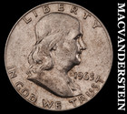 1963-D Silver Franklin Half Dollar - Scarce  Better Date  No Reserve  #M630 — photo 1