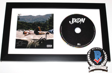 JXDN SIGNED FRAMED TELL ME ABOUT TOMORROW CD ALBUM BECKETT COA JADEN HOSSLER BAS