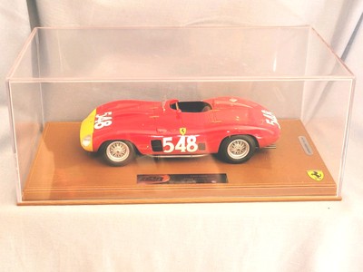 自動車 BBR 1/18 Ferrari 290 MM MilleMiglia 1956 BBR 1:18 Castellotti 1956 Ferrari Mille Miglia Diecast Model Car