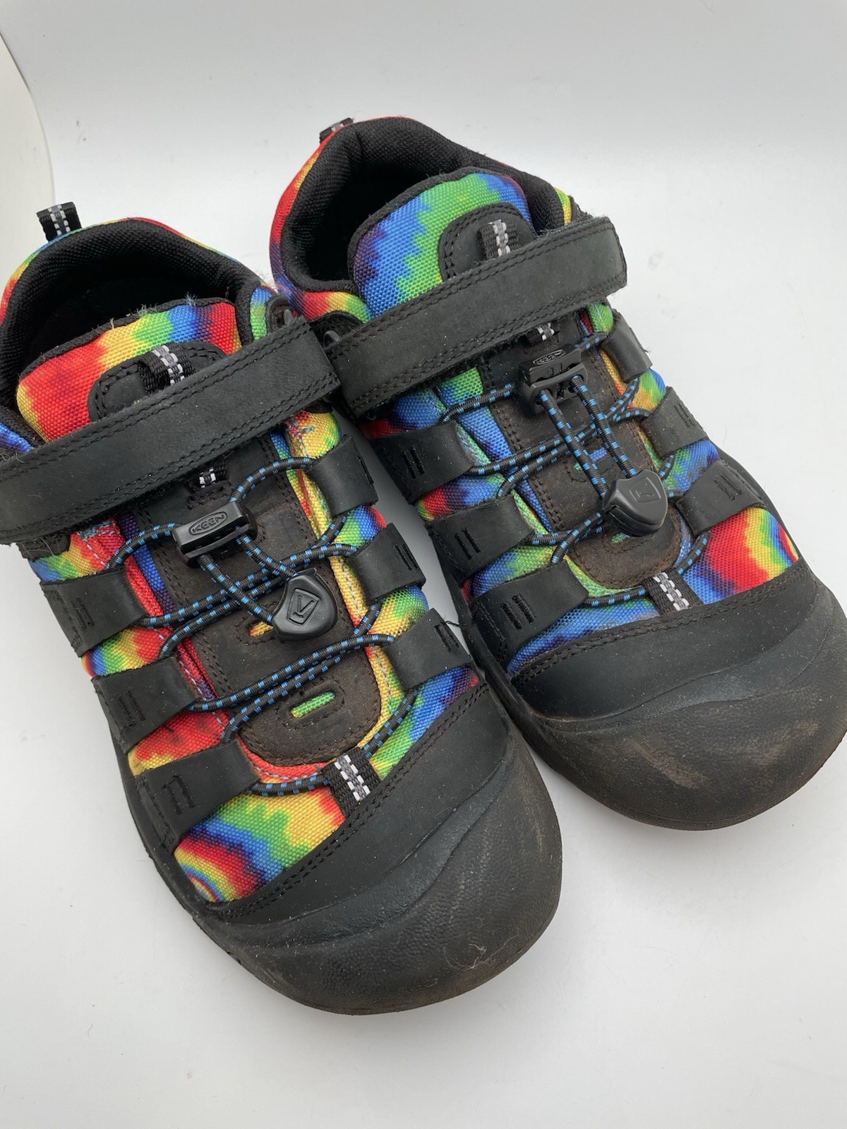 Scarpe Keen bambini giovani 3 Newport Tye Die Rainbow Pride scarpa da trekking