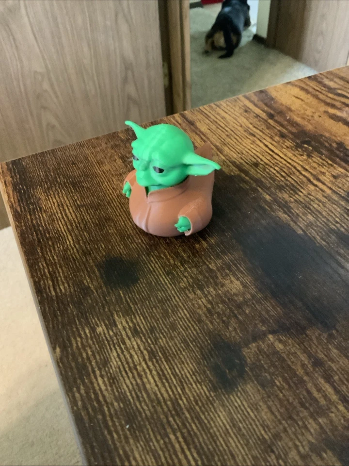Yoda Duck Impreso en 3D Mini Tamaño Star Wars Mandalorian Foto 3 de 3