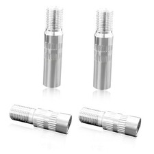 4 PCS Car Valve Caps Stem Extension, 19.5mm Screw-on Tire Valve 39.8mm