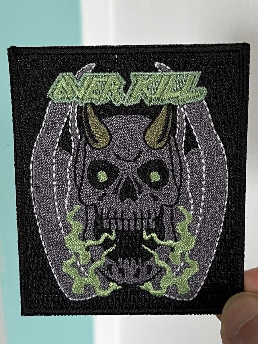 OVERKILL THRASH METAL EMBROIDERED PATCH