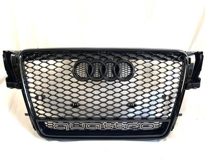 For 2008 2009 2010 2011  Audi A5 S5 RS5 Front bumper Honeycomb  Grille grill