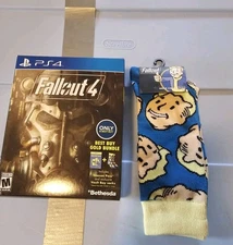 Fallout 4 Gold Edition PS4 WITH UNUSED SOCKS BEST BUY EDITION
