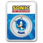 1 oz Silver Round Sonic Colorized (with TEP)