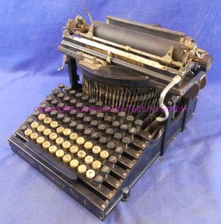 Smith Premier Modell 4 Nr. 80448 Schreibmaschine alt antik Samlg. GAT 1693