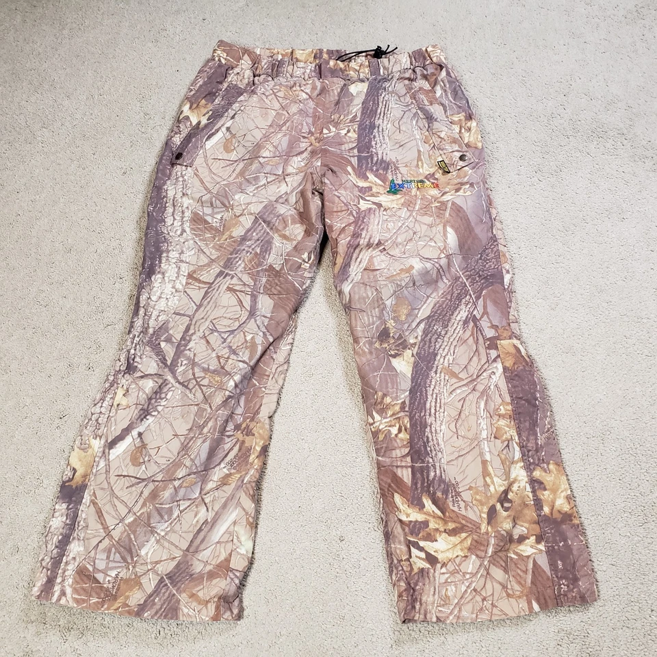 Herters Extreme Gore-Tex Camo Pants Mens 2XL Hunting Realtree Hardwoods 20-200 - Image 2 of 4