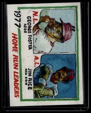 2025 Topps Shoebox Treasures by Andy Friedman #58 George Foster / Jim Rice