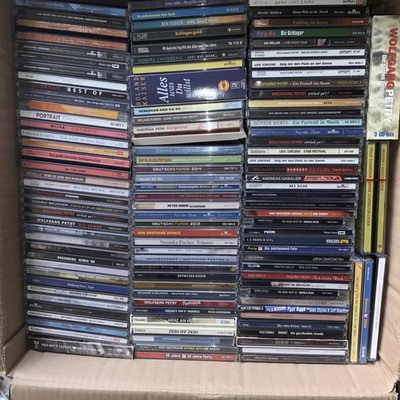 130 CD's Sammlung Schlager CDs Andrea Berg/Wolfgang Petry Kiste 3