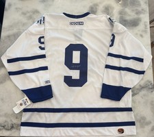 Andy Bathgate Signed Jersey Toronto Maple Leaf Jersey Ny Ranger Great