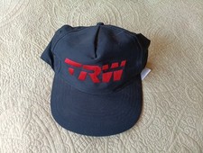 VTG 1980's TRW Automotive PRomo Hat New EMBROIDERED Logo Cloth Nwt