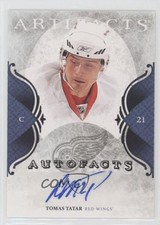 2011-12 Upper Deck Artifacts Autofacts Tomas Tatar #A-TT Auto 0c3