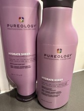 Pureology Hydrate Sheer Hydrating Shampoo Conditioner Duo 9 fl oz