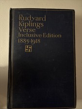 Rudyard Kipling&rsquo;s Verse Inclusive Edition 1885-1918 Doubleday, Page, & Co. 1921