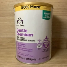 Mama Bear Gentle Premium Infant Formula, Gentle Immune Blend 6, 33.2oz Exp 01/27