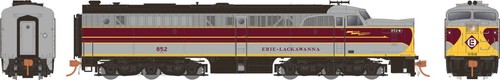 Locomotora diésel Rapido 23047 escala HO Alco PA-1 Erie Lackawanna #852 DC solamente | Zustand: New