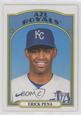 2021 Topps Heritage Minor League Edition Erick Pena #32 1m8