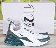 NEW Nike Women's AIR MAX 270 Running Sneakers Shoes WHITE/VINTAGE GREEN Size 6