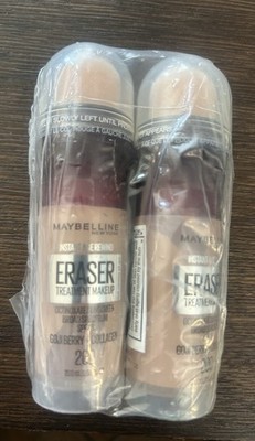 Maybelline Instant Age Rewind Eraser Treatment Makeup Creamy Natural 200 (2pack)