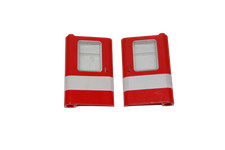 Lego® TRENO 9V 12V Ferrovia ROSSO BIANCO Porta sinistra destra ROSSO BIANCO 