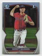 2023 Bowman Draft #BDC-172 Garrett Baumann Chrome Refractor