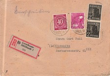 710669) all. Bes. R-Blg. aus Leverkusen Schlebusch 1 nach Chemnitz 