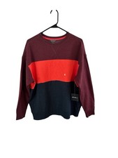    Eddie Bauer NWT Colorblock Crewneck Sweatshirt  Women  s Large   