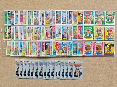 2016 Garbage Pail Kids GPK American As Apple Pie in Your Face COMPLETE Base Set